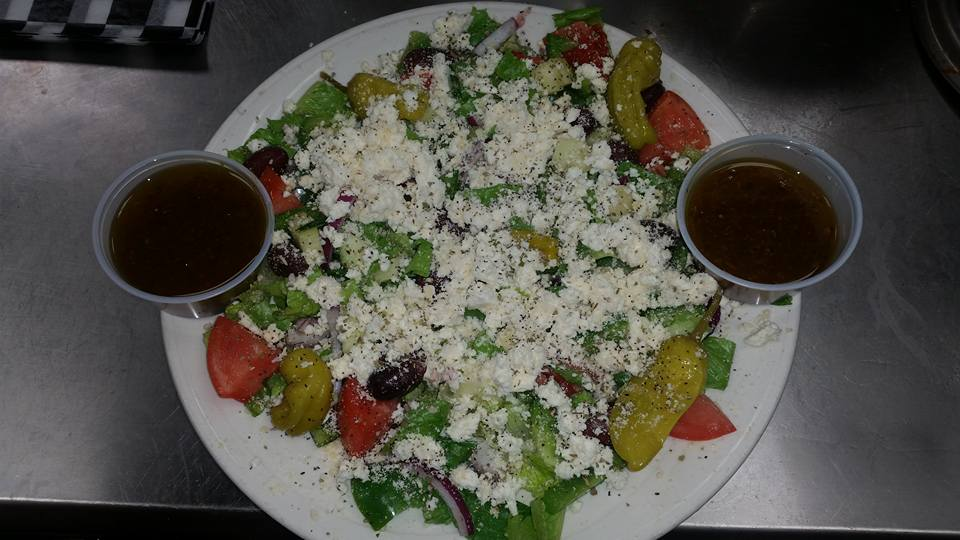 Order Mediterranean Salad food online from Captain's Cafe store, Middle River on bringmethat.com