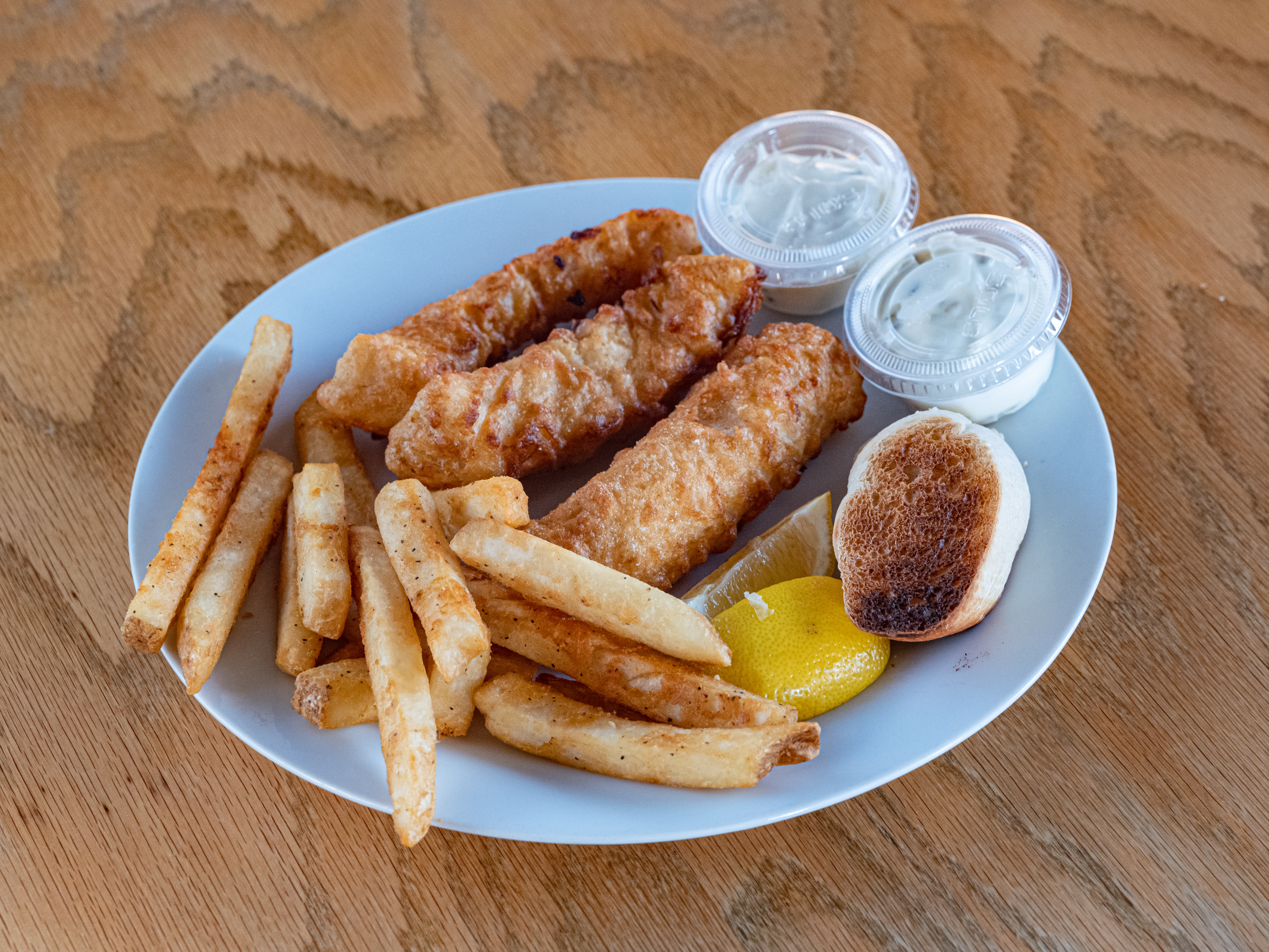 Order Fish and Chips food online from Jake O'Malley's Irish Pub store, Washington on bringmethat.com
