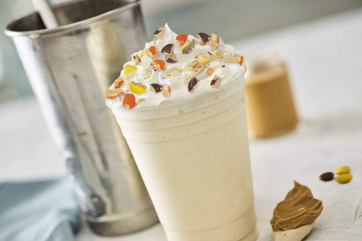 Order REESE'S® PEANUT BUTTER SHAKE food online from Smashburger store, Wantagh on bringmethat.com