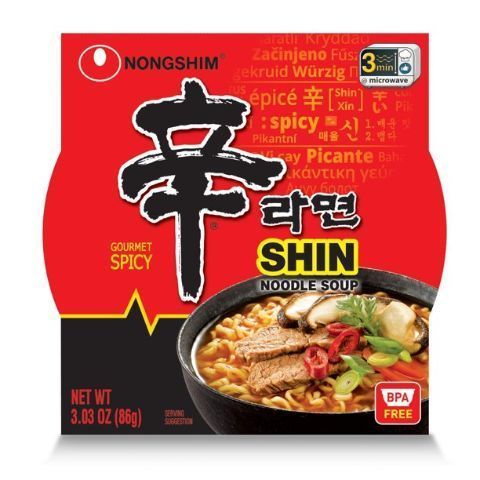 Order NongShim Bowl Noodle Shin 3oz food online from 7-Eleven store, Wakefield on bringmethat.com