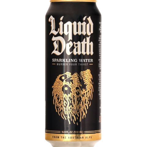 Order Liquid Death Sparkling Water 16.9oz Can food online from 7-Eleven store, Bellflower on bringmethat.com