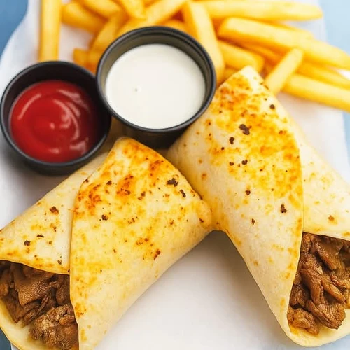 Beef Shawarma Sandwich from Kabob and More