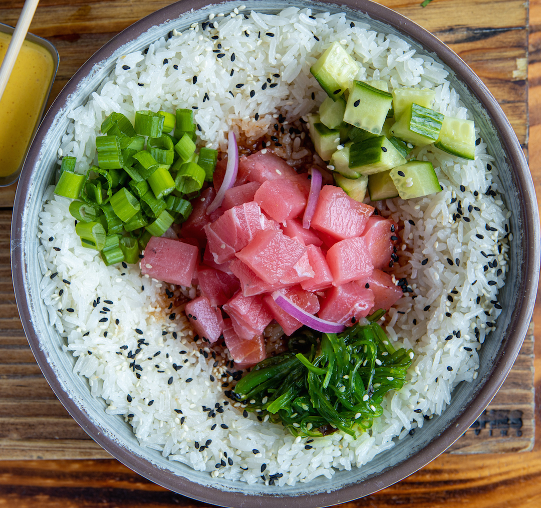 Order Tuna Nikkei Bowl food online from Divino Bowl store, Miami on bringmethat.com