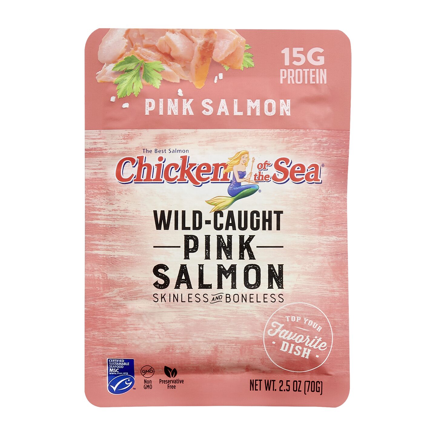Order Chicken of the Sea Pink Salmon Pouch 2oz food online from Sheetz store, Goldsboro on bringmethat.com