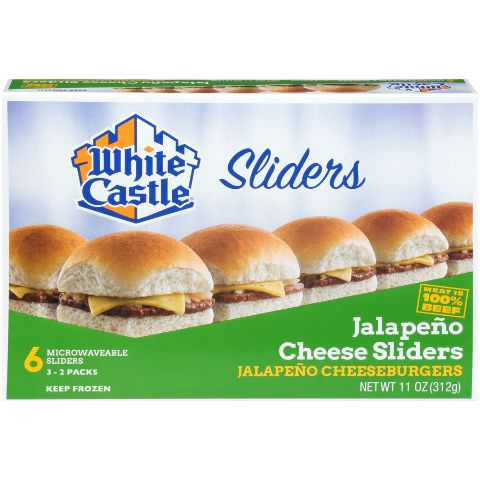 Order White Castle Jalapeno Cheese Sliders 6 Pack food online from 7-Eleven store, Wakefield on bringmethat.com