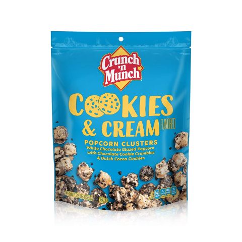 Order Crunch ‘n Munch Cookies & Cream Flavored Popcorn Clusters 5.5oz food online from 7-Eleven store, Wakefield on bringmethat.com