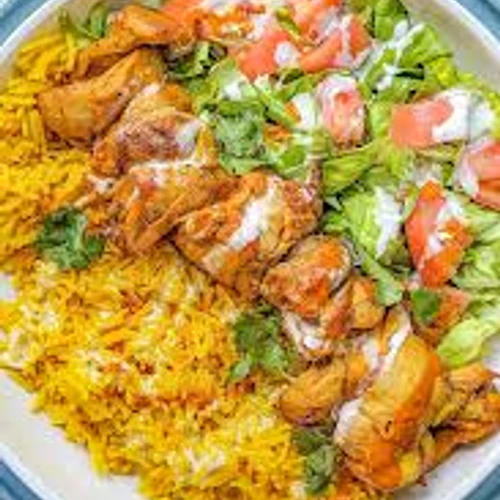 CRISPY CHICKEN RICE Bowl from Roma Pizza