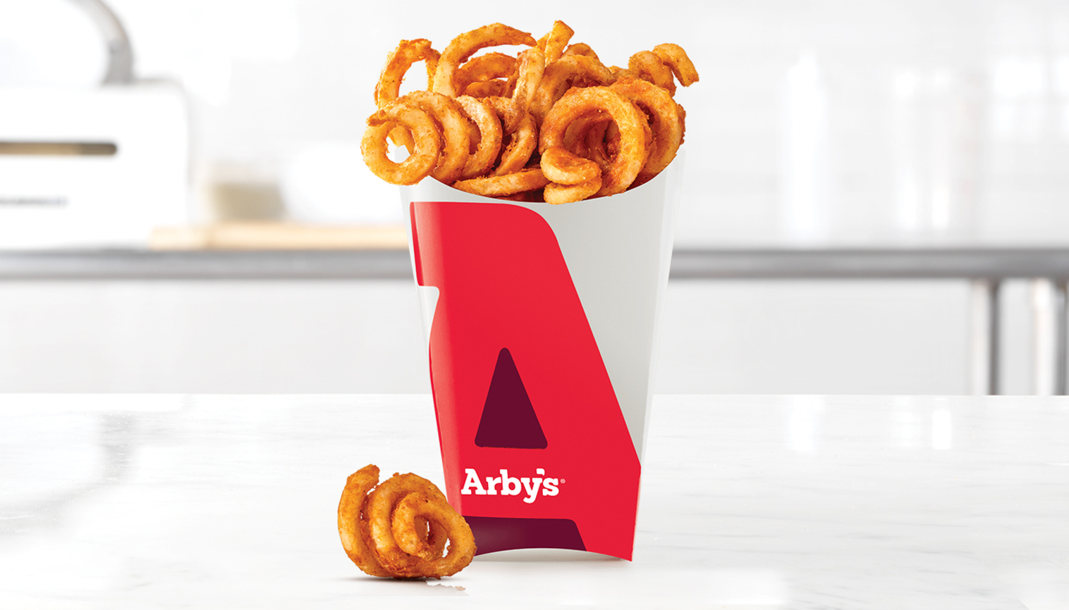 Order Curly Fries (Large) food online from Arby's store, New Bern on bringmethat.com