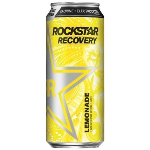 Order Rockstar Recovery Lemonade 16oz food online from 7-Eleven store, Aurora on bringmethat.com