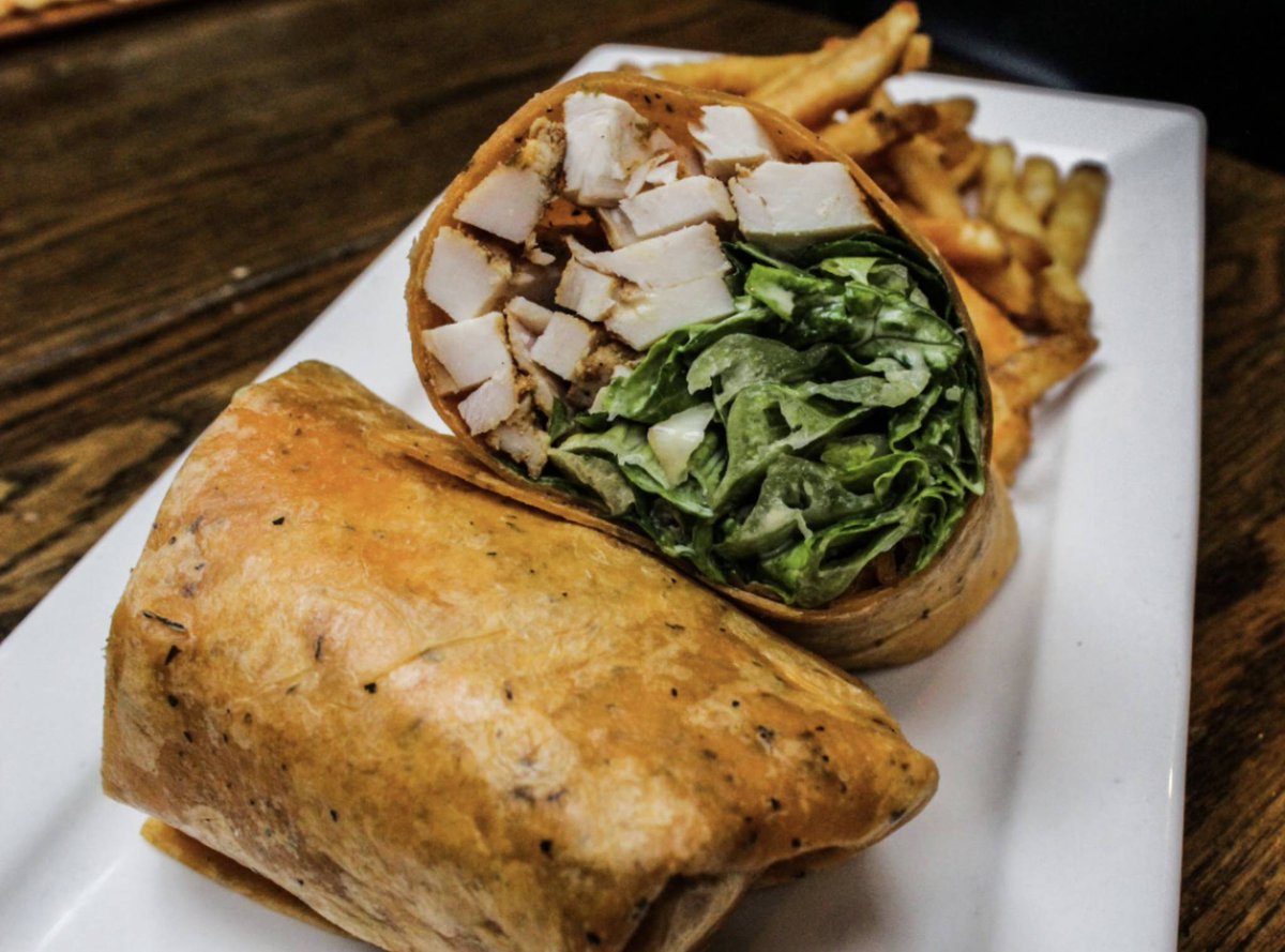 Order Cajun Chicken Wrap food online from Vernon Grill store, Vernon on bringmethat.com