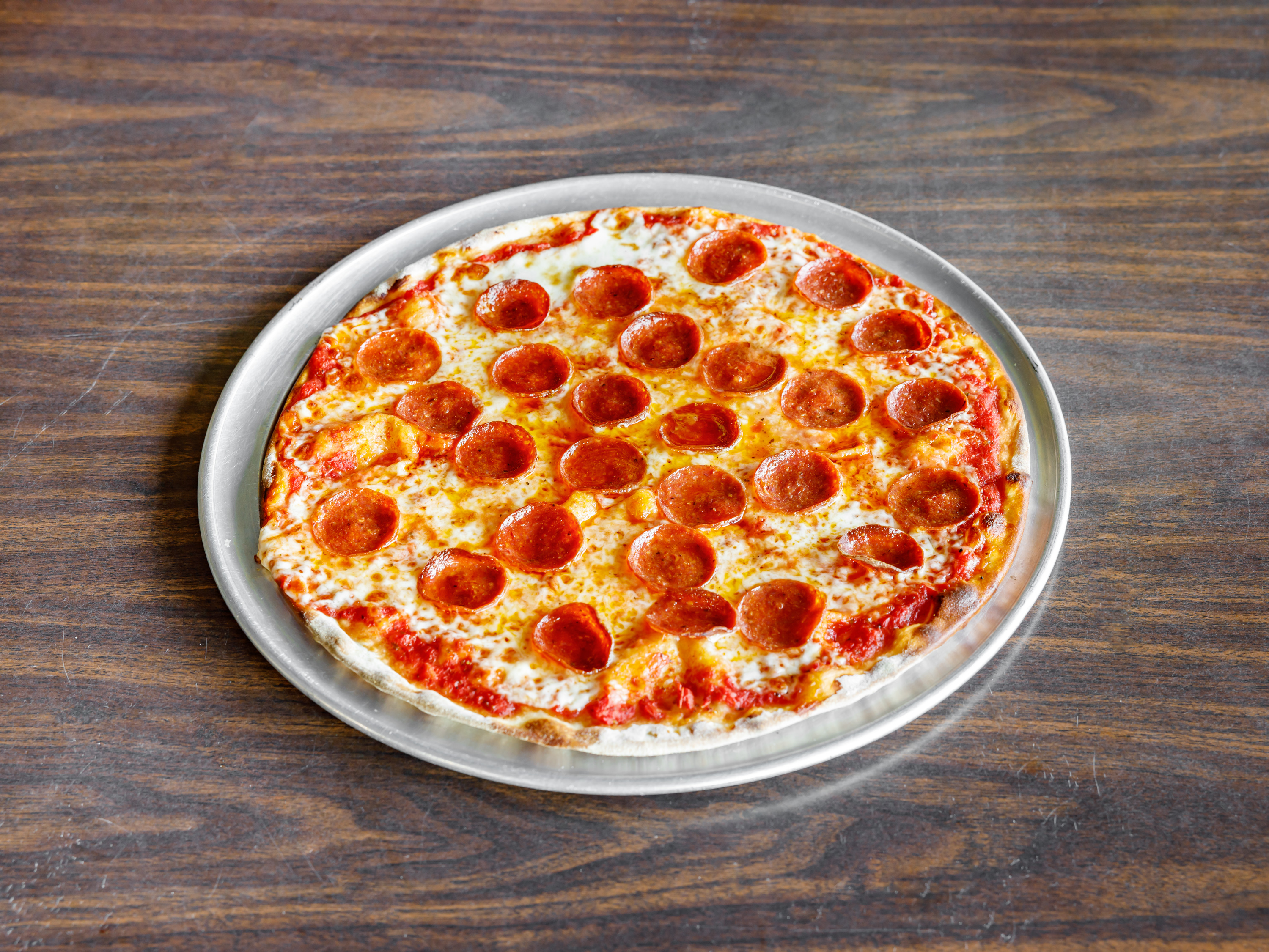 Order Slice of Pepperoni Pizza food online from Luigi Ditalia store, Fullerton on bringmethat.com