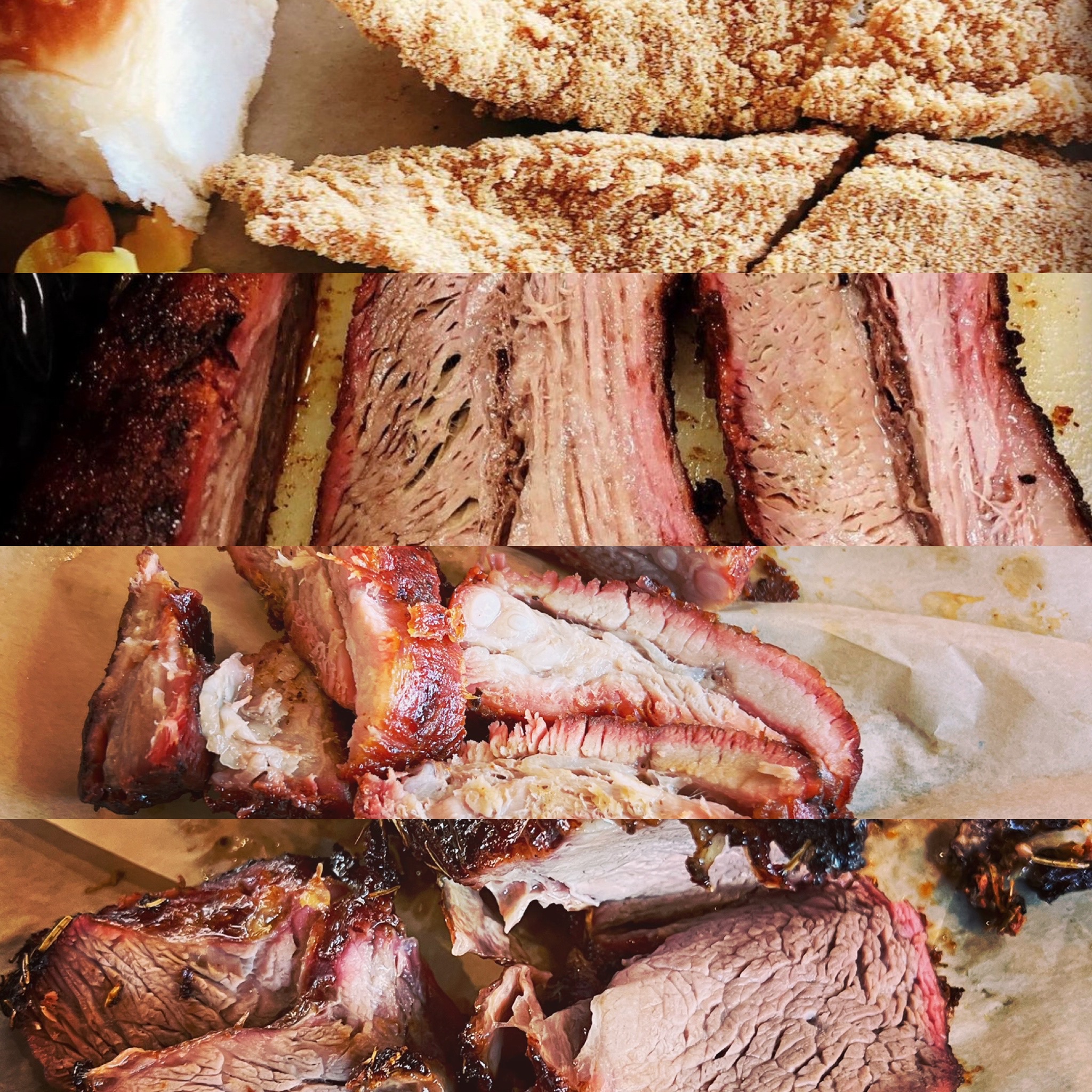 Order 4 SMOKED MEAT COMBO PRICE RANGE (40-50) food online from The Corner 10Th store, Long Beach on bringmethat.com
