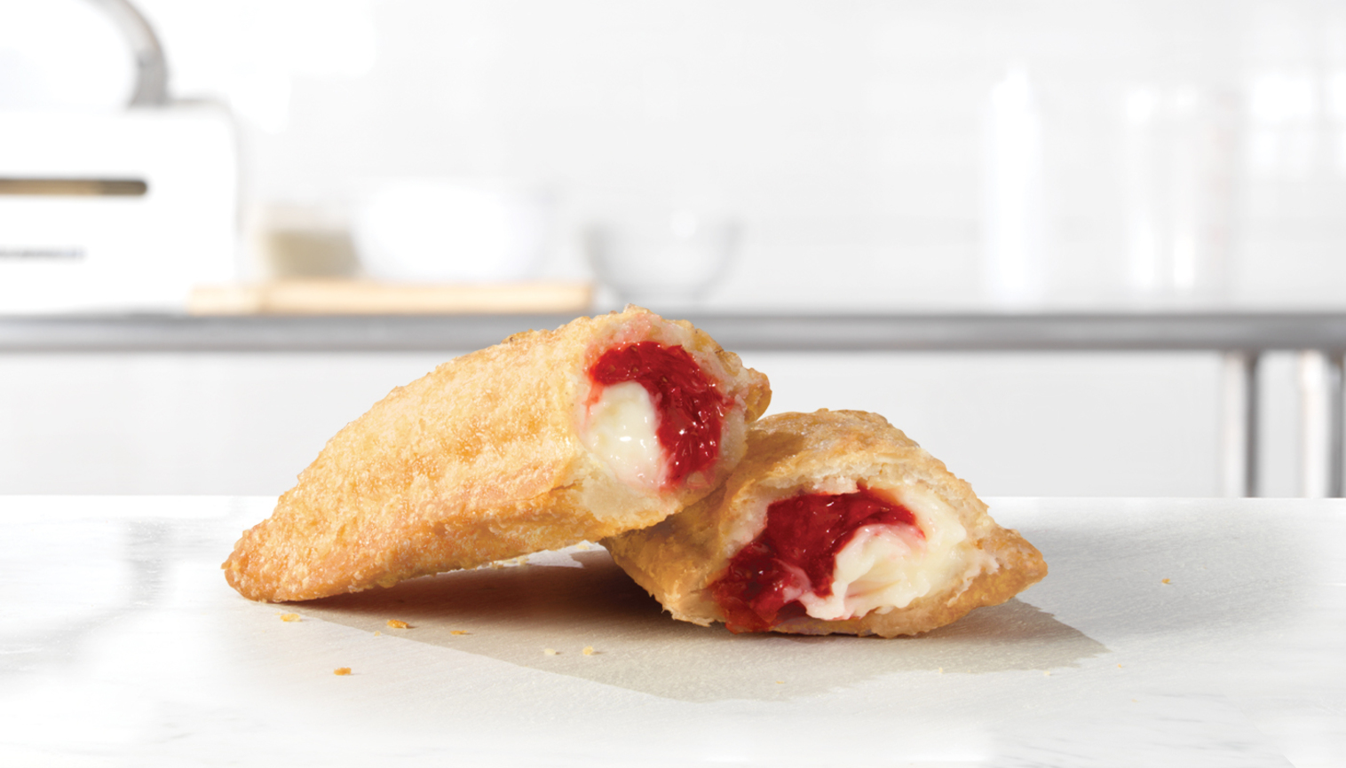 Order Strawberries & Cream Fried Pie food online from Arby store, Canton on bringmethat.com