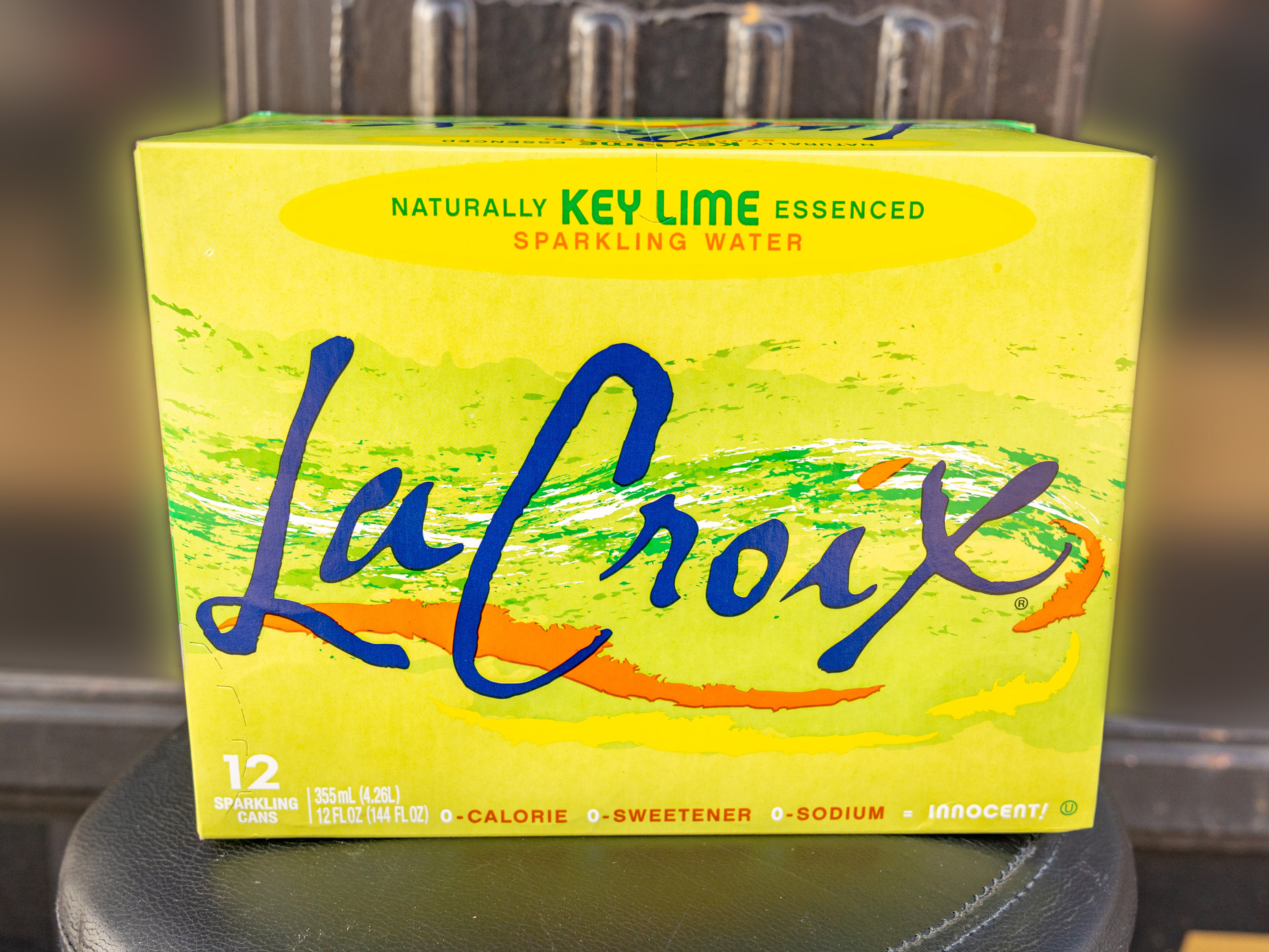 Order Lacroix Key-lime Sparkling Water - 12pk can food online from Grocery Shopping Center store, Brooklyn on bringmethat.com