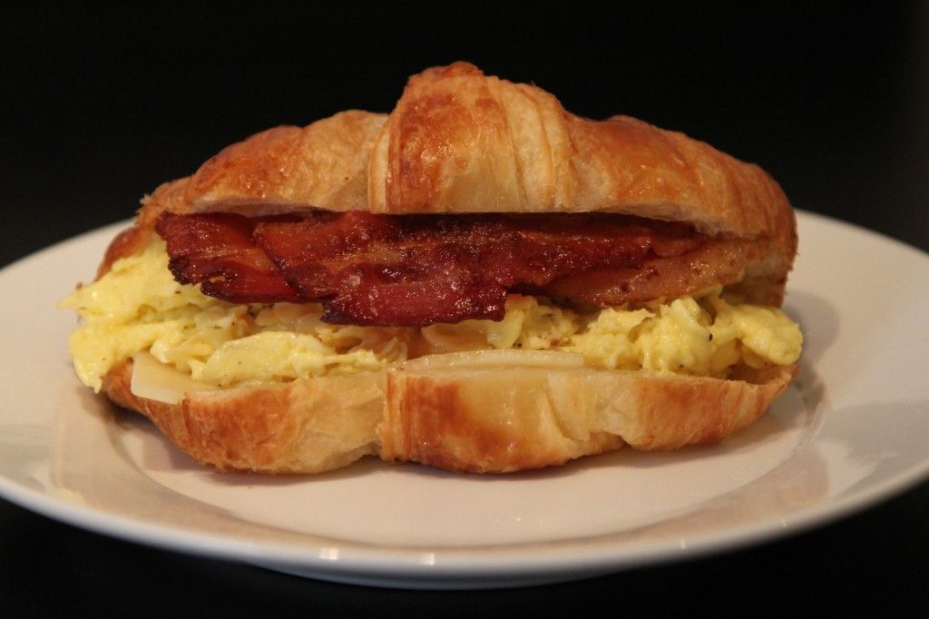 Order Bacon, Egg and Cheese Breakfast Sandwich food online from World Cafe store, Orlando on bringmethat.com