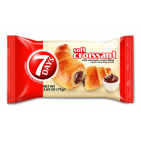 Order 7 Days Croissant Chocolate 2.65oz food online from 7-Eleven store, Willis on bringmethat.com
