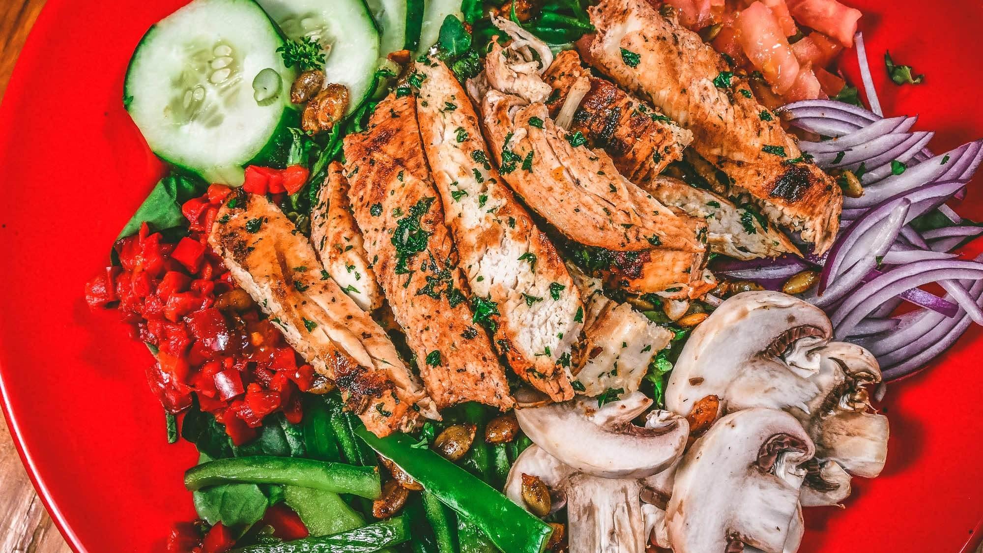 Serrano Chicken Salad from Cabo Fish Taco Baja Seagrill