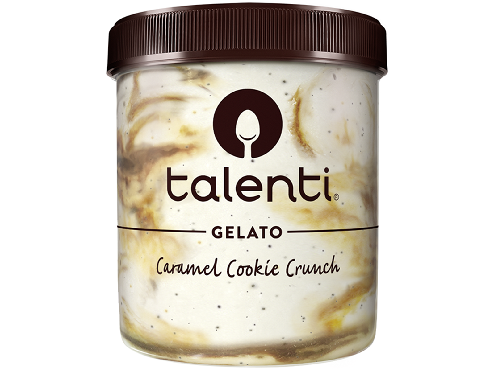 Order Talenti Caramel Cookie Crunch Pint  food online from The Ice Cream Shop store, Chino on bringmethat.com