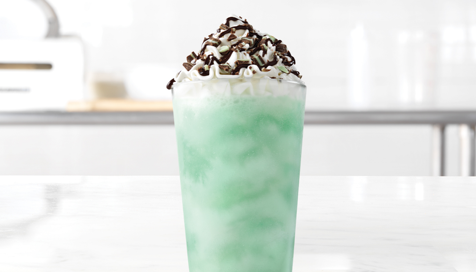 Order Mint Chocolate Shake food online from Arby's store, New Bern on bringmethat.com