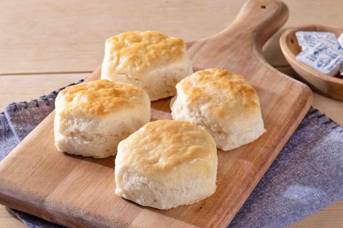 Order Buttermilk Biscuits (4) food online from Cracker Barrel store, Rochester on bringmethat.com