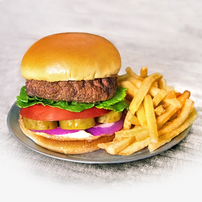 Order Half Pound Steak Burger food online from Hurricane Grill & Wings store, Syosset on bringmethat.com