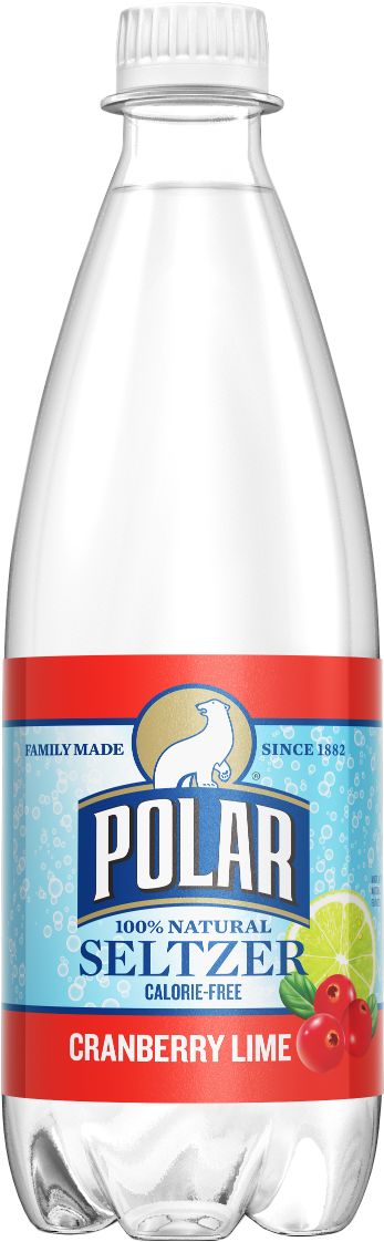 Order Polar Seltzer Cranberry Lime 20oz food online from 7-Eleven store, Wakefield on bringmethat.com