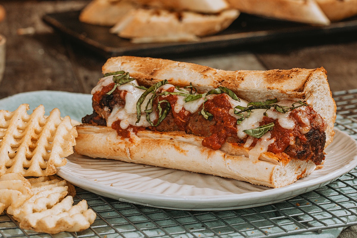 Order MEATBALL SUB food online from Old Chicago 66 store, Lakewood on bringmethat.com