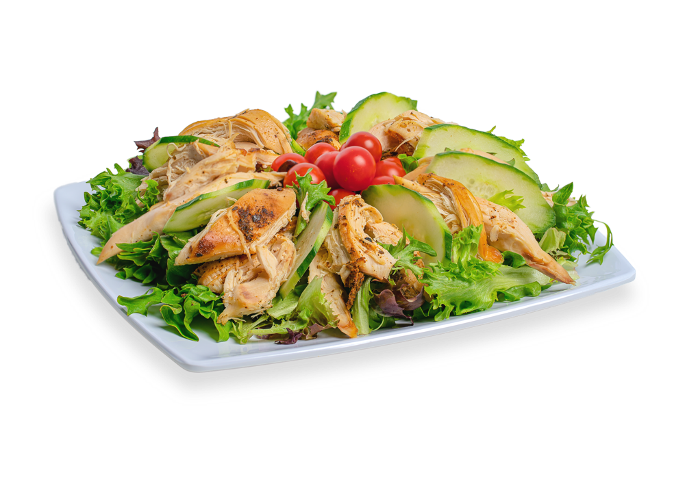 Order Pulled Rotisserie Chik'n Salad food online from Just Chik'n store, Rochester on bringmethat.com
