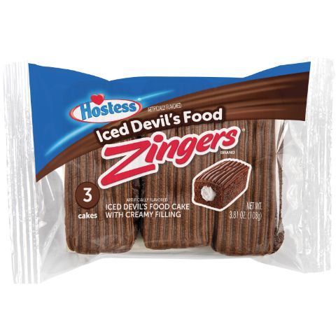 Order Hostess Chocolate Zingers Devil's Food 3 Count food online from 7-Eleven store, Bellflower on bringmethat.com
