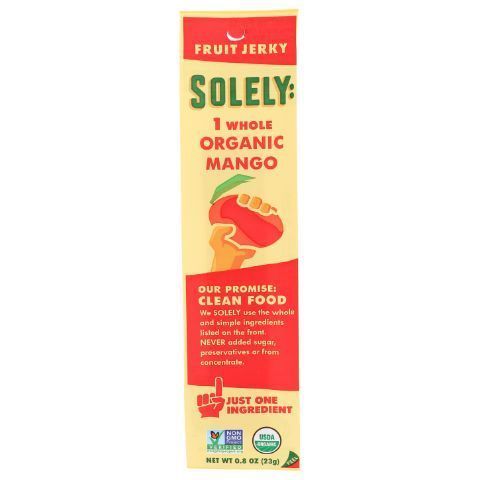 Order Solely Fruit Jerky Mango Strips .8oz food online from 7-Eleven store, Lynchburg on bringmethat.com