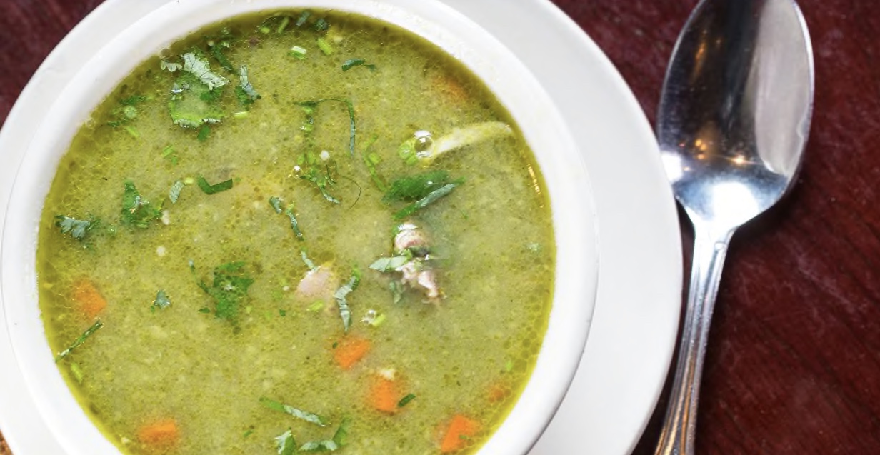 Order Aguadito de Pollo food online from Riko Peruvian Cuisine store, Queens on bringmethat.com