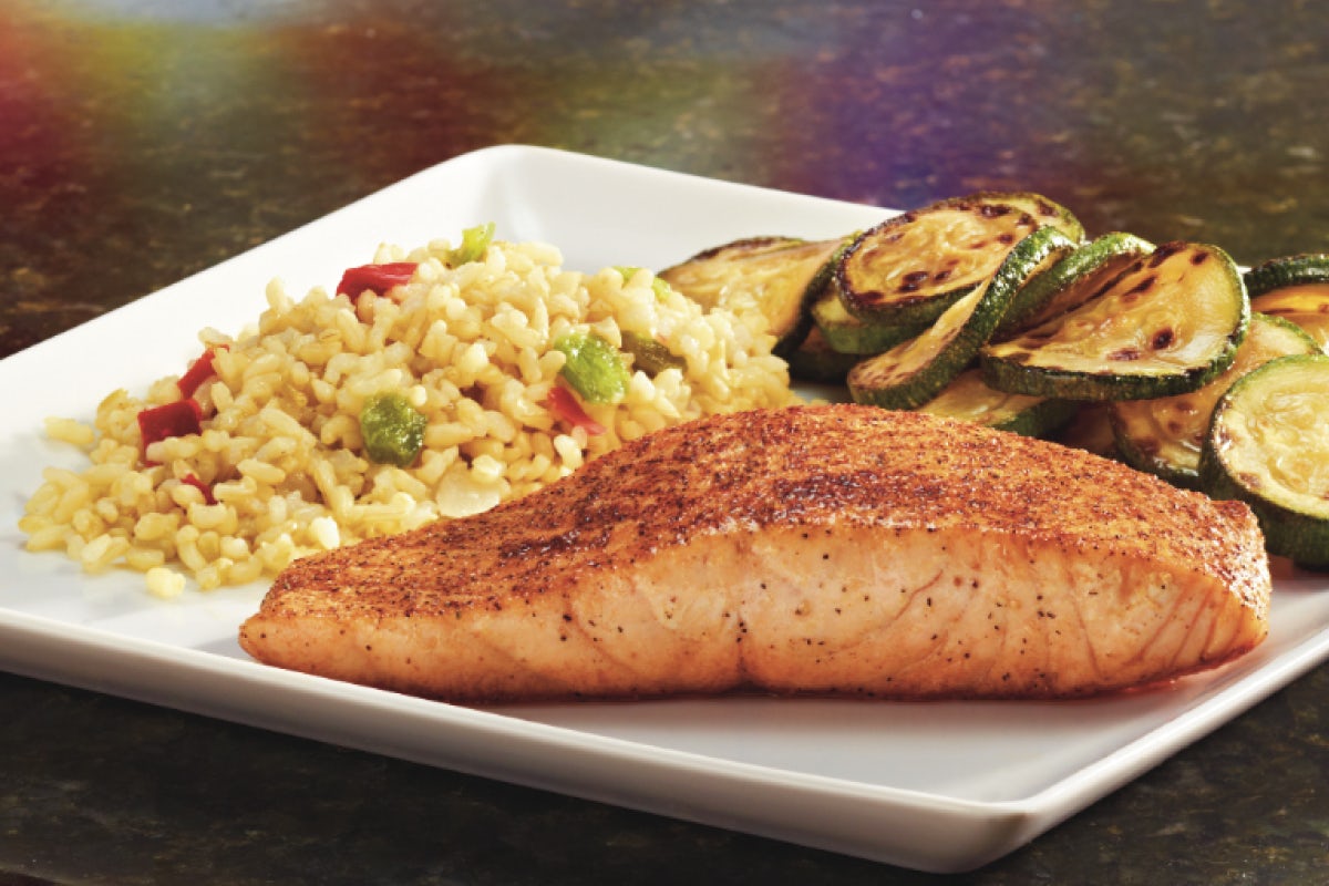 Order Grilled Salmon food online from Ruby Tuesday store, Thomasville on bringmethat.com
