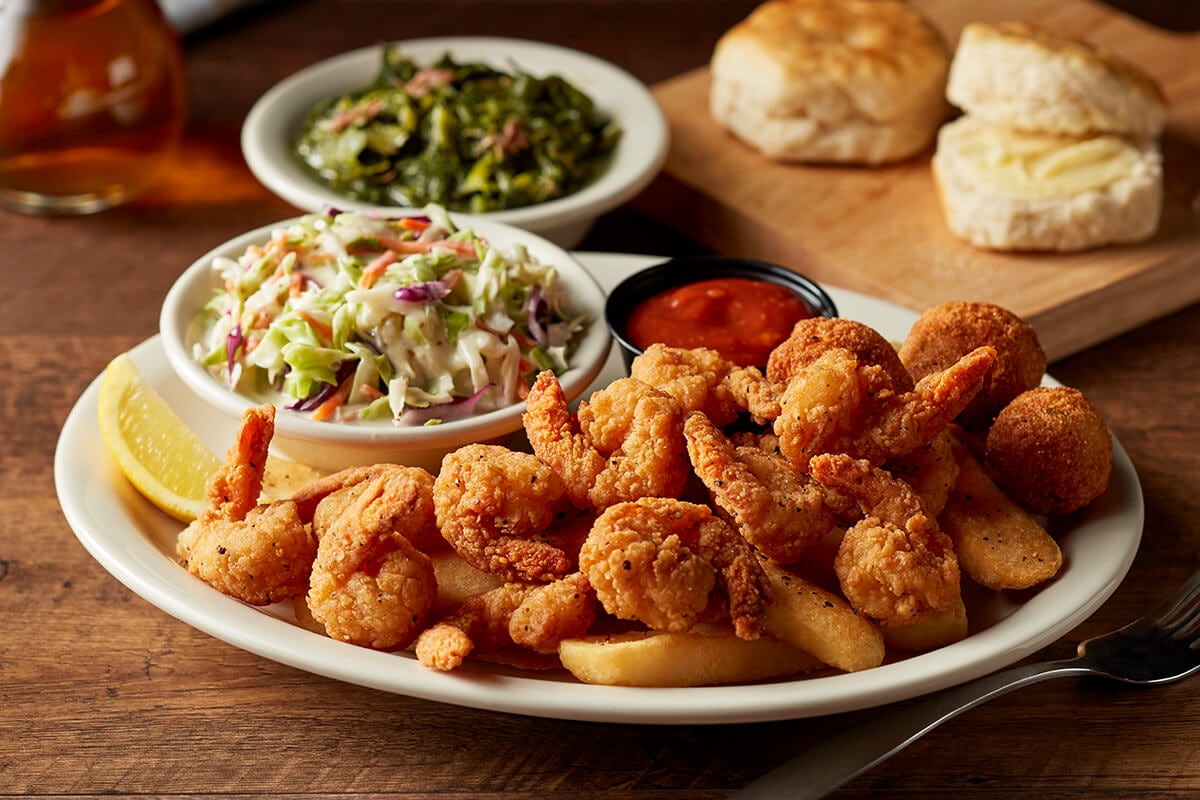 Order Country Fried Shrimp food online from Cracker Barrel store, Rochester on bringmethat.com