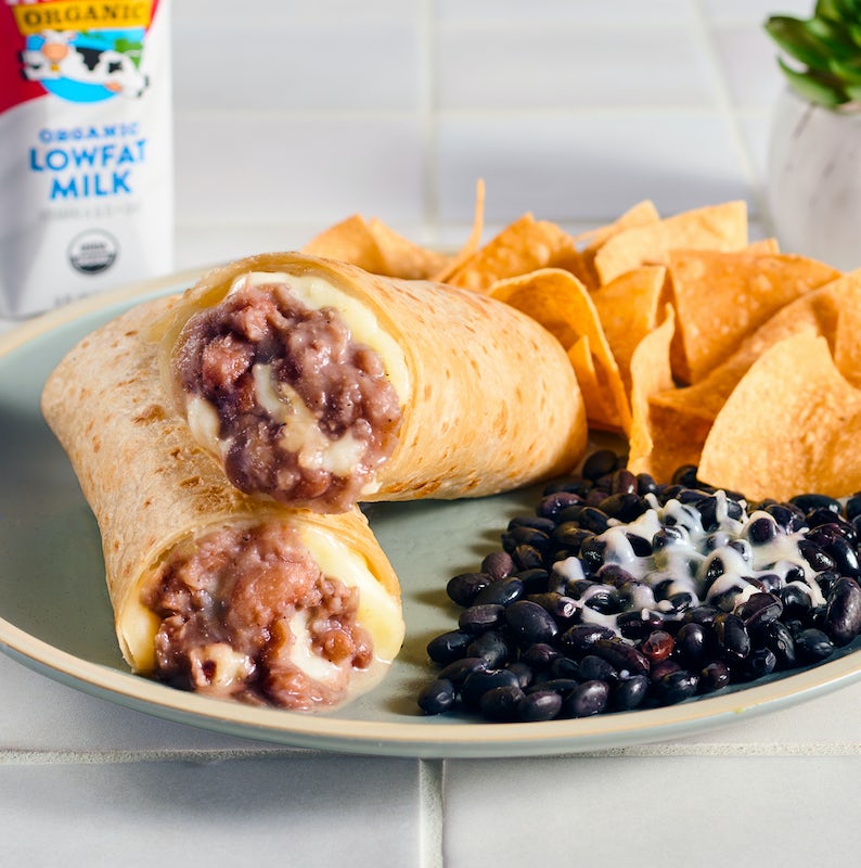 Order Bean & Cheese Burrito food online from Rubio's store, Chandler on bringmethat.com