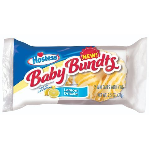 Order Hostess Baby Bundts Lemon Drizzle 2 Count 2.5oz food online from 7-Eleven store, Bellflower on bringmethat.com