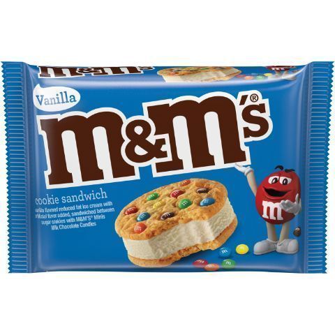 Order M&M Ice Cream Cookie Sandwich 4oz food online from 7-Eleven store, Aurora on bringmethat.com