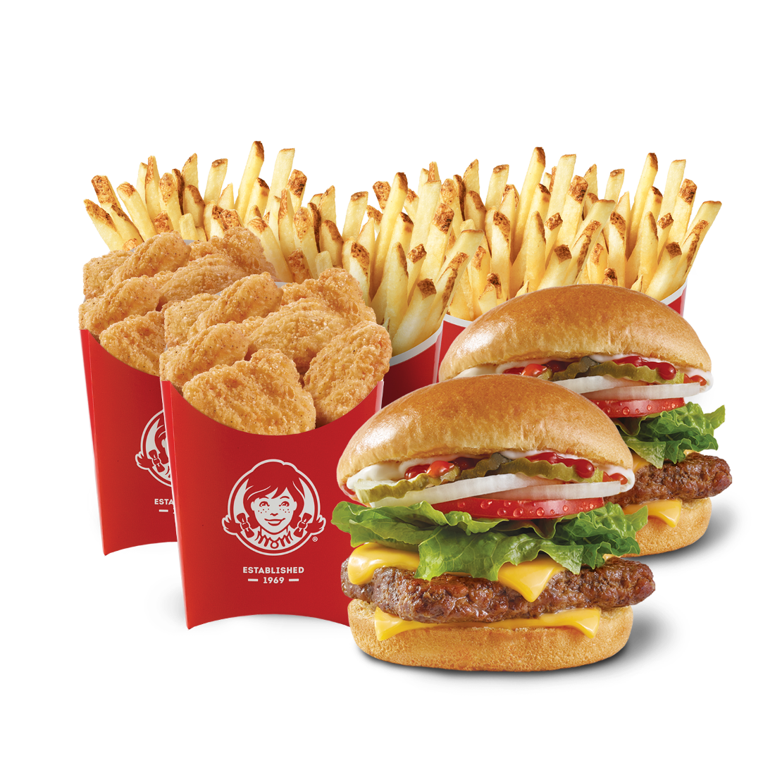 Order Feed Your Crew Nuggets food online from Wendy's store, Youngstown on bringmethat.com