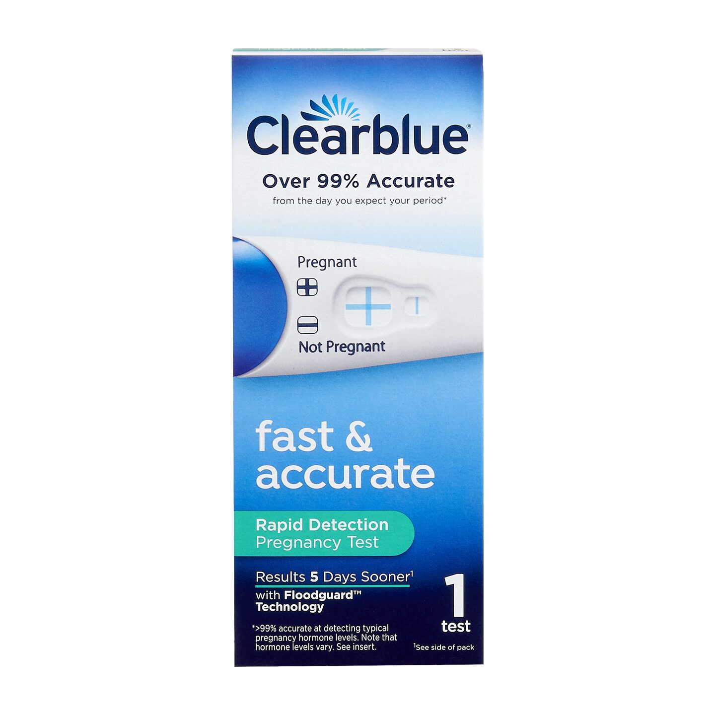 Order Clear Blue Pregnancy Test 1ct food online from Sheetz store, Goldsboro on bringmethat.com