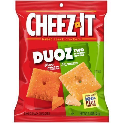 Order Cheez-It Duoz Sharp Cheddar Parmesan 4.3oz food online from 7-Eleven store, Aurora on bringmethat.com