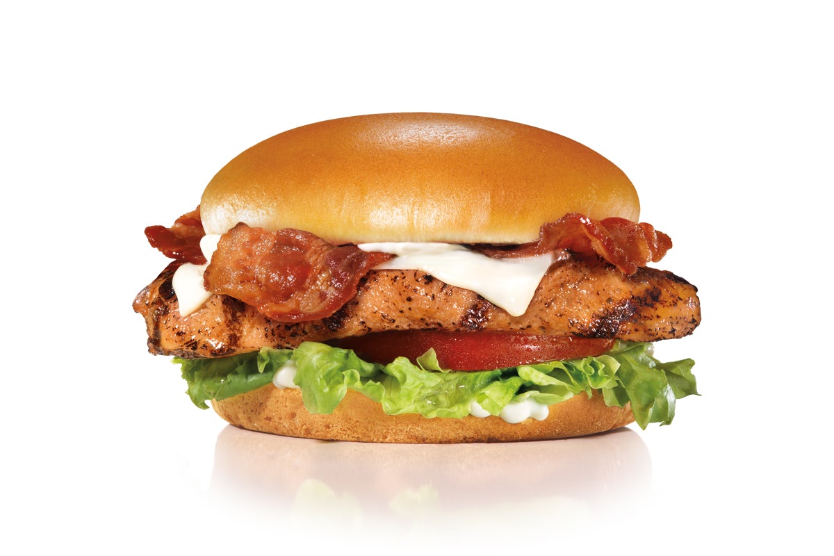 Order Charbroiled Chicken Club™ Sandwich food online from Carl's Jr. store, Phoenix on bringmethat.com