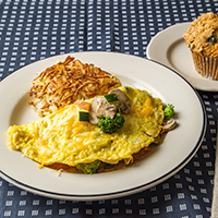 Order Hof’s Omelette food online from Hof Hut store, Long Beach on bringmethat.com