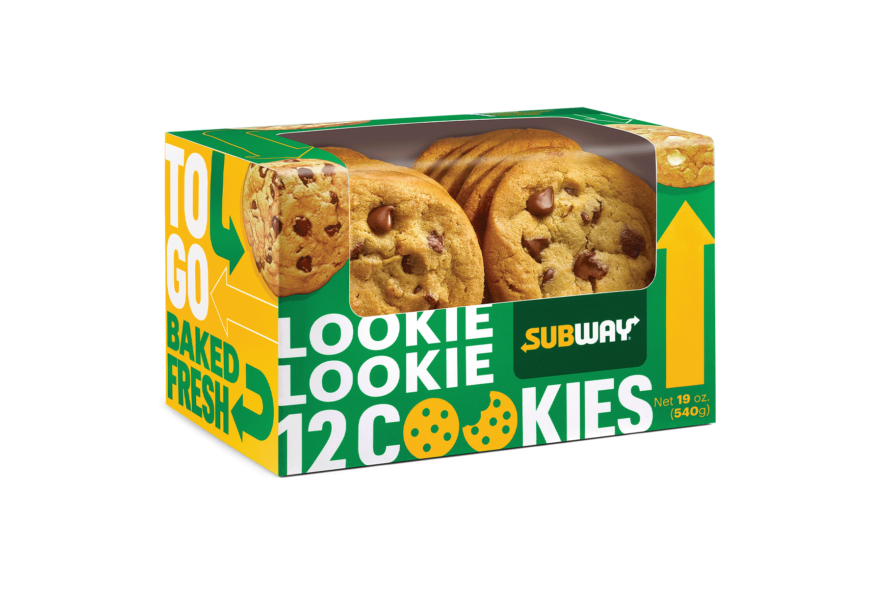 Order 12 Pack Cookie Box food online from Subway store, Rochester on bringmethat.com