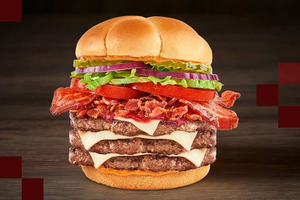 Order Triple Smoky BBQ Bacon Buford food online from Rally store, Cincinnati on bringmethat.com