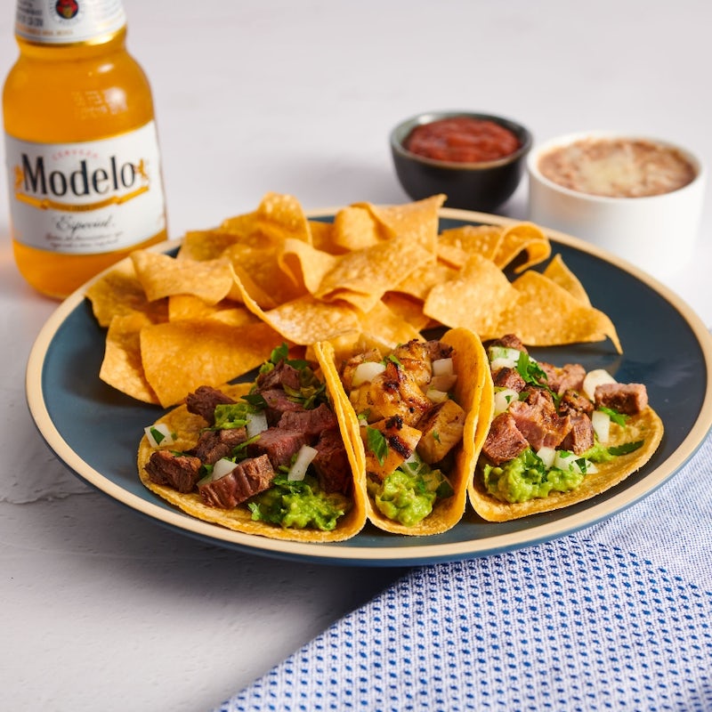 Order Three Street Tacos Plate food online from Rubio's store, Chandler on bringmethat.com