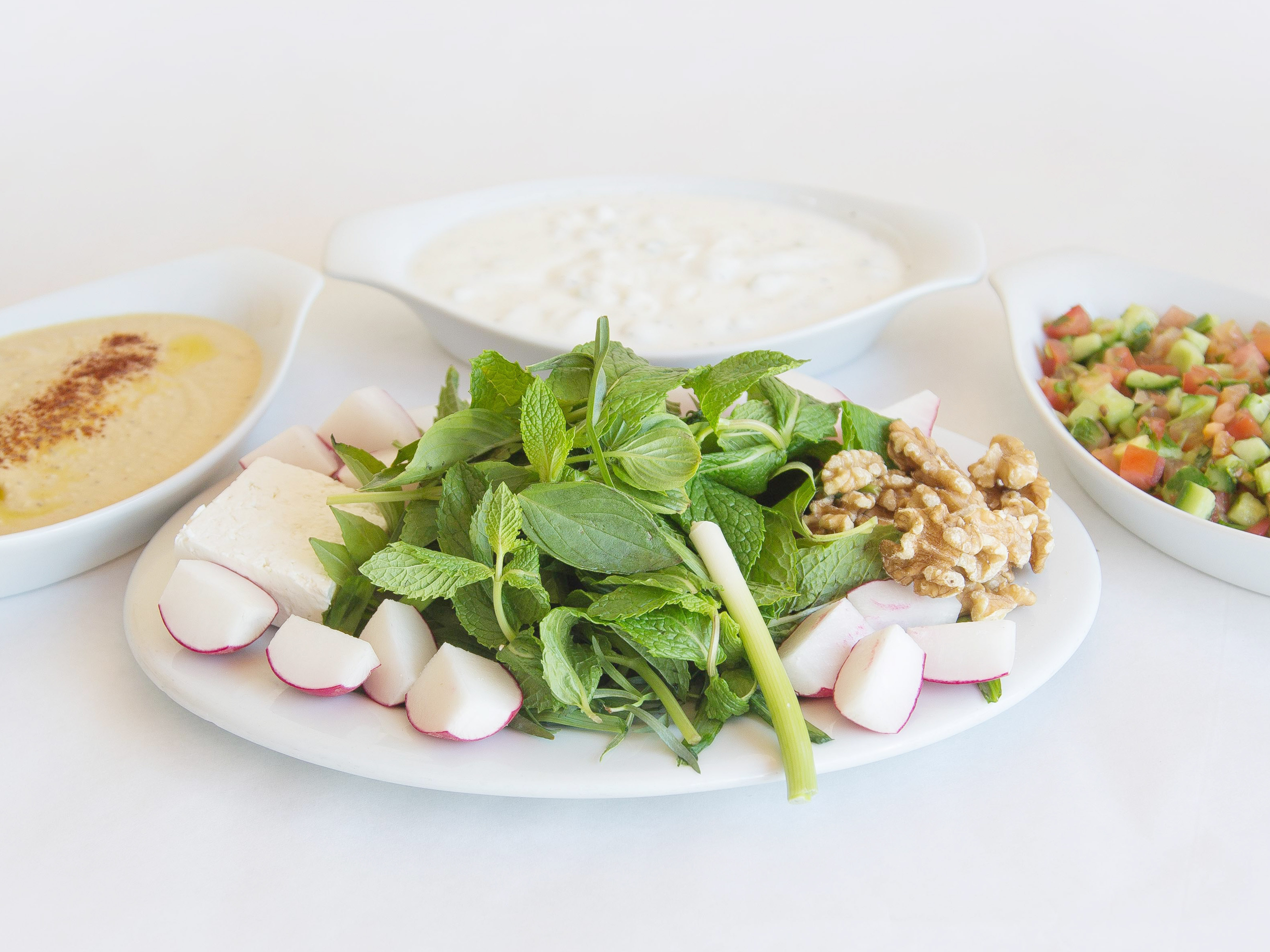 Order Combination of Cold Appetizers food online from Shaherzad Restaurant store, Los Angeles on bringmethat.com