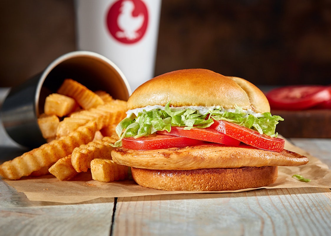 Order Grilled Chicken Sandwich food online from Zaxbys store, Orem on bringmethat.com