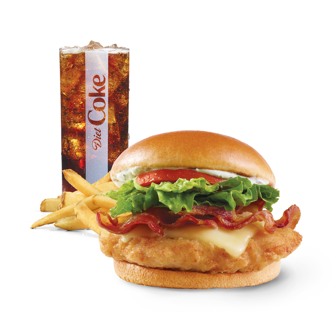 Order Asiago Ranch Chicken Club Combo food online from Wendy's store, Wantagh on bringmethat.com