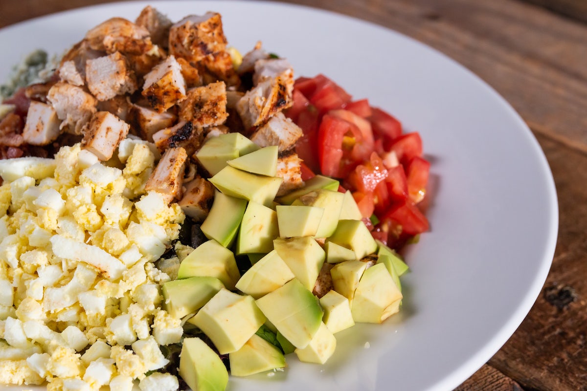 Order Grilled Chicken Cobb Salad food online from Carolina Ale House store, Wake Forest on bringmethat.com