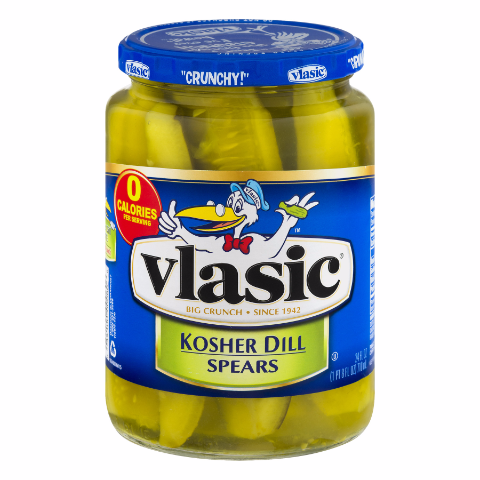Order Vlasic Kosher Dill Spears 24oz food online from 7-Eleven store, Wakefield on bringmethat.com