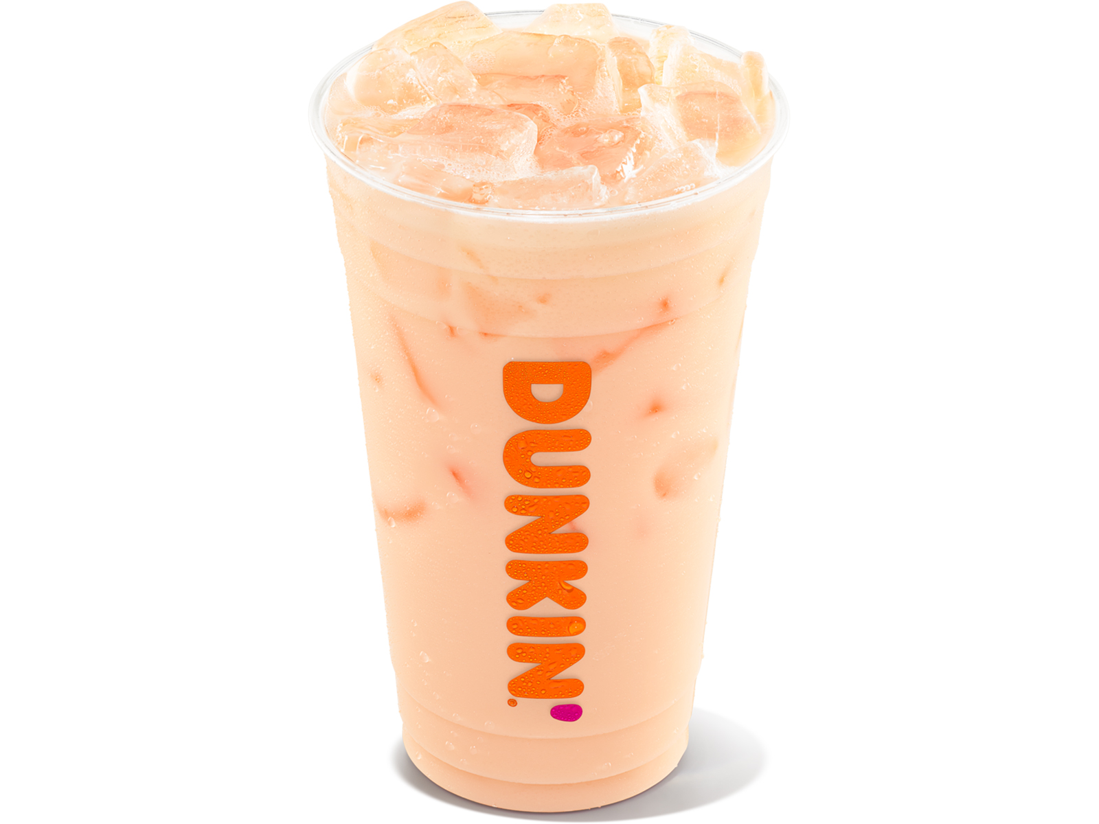 Order Peach Passion Fruit Dunkin' Coconut Refresher food online from Dunkin' store, Pawtucket on bringmethat.com
